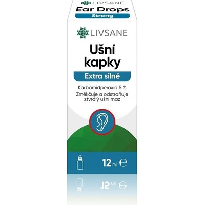 LIVSANE Ušní kapky Extra silné 12 ml – Zboží Dáma
