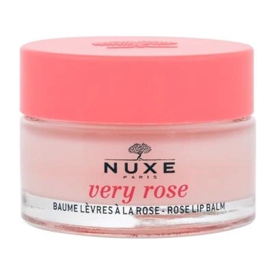 NUXE Very Rose натурален балсам за устни с розово масло 15 гр