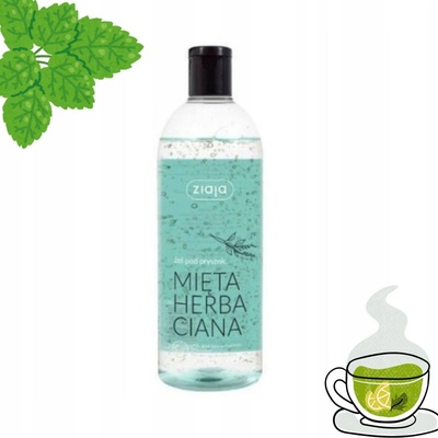 Ziaja Fresh Tea Mint Svieža mätový čaj sprchový gél 500 ml