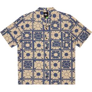 Quiksilver Мъжка риза с копчета Quiksilver Schank S/S Shirt - Tilebloom - размер XXL (033-2527-0116)