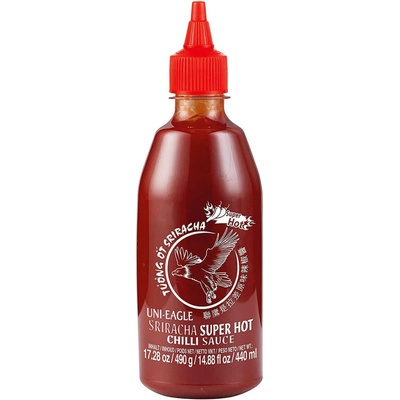 Uni-Eagle Sriracha Super Hot chilli omáčka 490 g