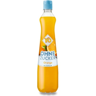 Yo ovocný sirup bez cukru pomeranč 0,7 l