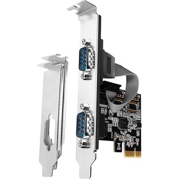 AXAGON PCI-Express card with 2x serial ports (PCEA-S2N)
