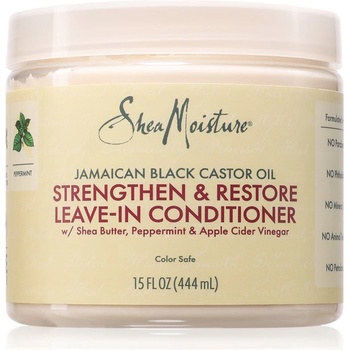 Shea Moisture Jamaican Black Castor Oil Strengthen & Restore балсам без отмиване за къдрава коса 431ml