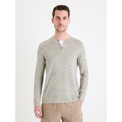 Celio Пуловер Gelano henley Celio | Siv | МЪЖЕ | S
