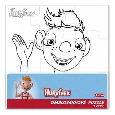 Efko HURVÍNEK Namaluj si sám čtverec 9 dielov