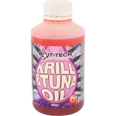 Bait-Tech Tekutý olej Krill & Tuna Oil 500ml