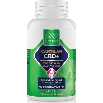 Cartilan CBD+ Altervet 40 tbl