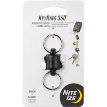 Přívěsek na klíče Nite Ize KeyRing 360 Magnetic Quick Connector