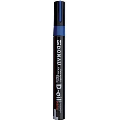DONAU Лаков маркер, 2, 8 мм, M, DONAU "D-oil", син 7369001PL-10 (7369001PL-10)