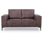 Scandic Кафяв диван от изкуствена кожа 164 cm Copenhagen - Scandic (14349SN 29 CHOCOLATE)