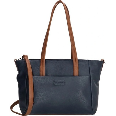 Shopper kabelka cez plece Glory Tmavomodrá