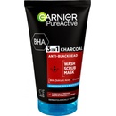 Garnier Pure Active čistiaca starostlivosť proti čiernym bodkám s aktívnym uhlím 3 v 1 pre mastnú a problematickú pleť 150 ml