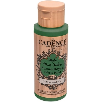 Cadence Barva na textil Style Matt Fabric tm. zelená 59 ml