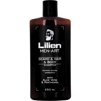 Lilien MenArt Black Šampon 250 ml