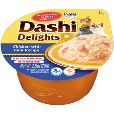 Inaba Dashi Delights kuře s tuňákem 70 g