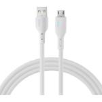 JOYROOM Кабел Joyroom S-UM018A13, USB към MicroUSB, 2.4A, 2m, бял (S-UM018A13W2)