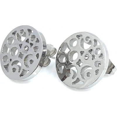 Jan Kos jewellery náušnice z oceli 12108948