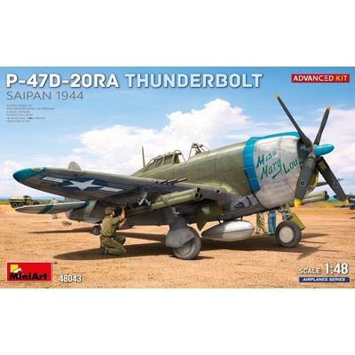 MiniArt Republic P47D20RA Thunderbolt, Saipan 1944 Advanced Kit 1:48