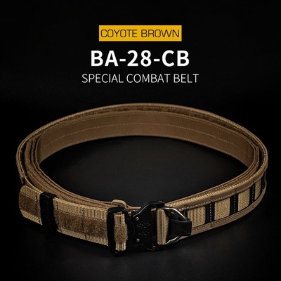 Opasok Wosport Střelecký Special Ops s Molle vazbou Coyote