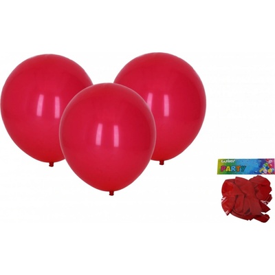 wiky Balónek nafukovací 30cm sada červený