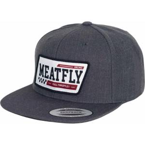 Meatfly шапка Hornet Snapback Racing Тъмносива | Сива | Размер Meatfly | Siv | МЪЖЕ | ЕДИН РАЗМЕР