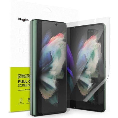 Ringke Комплект Протектори за Samsung Galaxy Z Fold 3, Ringke Defender Glass, Прозрачен (8809818845825)