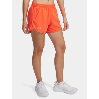 Under Armour kraťasy Fly By 3'' Shorts Wmn Orange