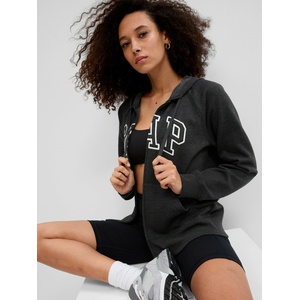GAP Суитшърт с цип и лого на Gap GAP | Siv | ЖЕНИ | XXS - zoot - 88,68 лв