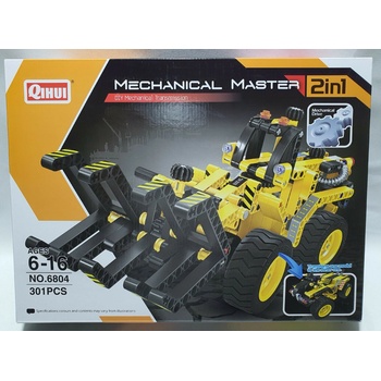 Gearblox Tech Bricks2 in 1 Construction Timber Grab & Dune Buggy 301 ks
