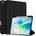 4smarts Folio Basic Case - полиуретанов калъф с поставка и отделение за Apple Pencil за iPad Pro 13 (2024) (черен)