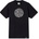 Pretty Green Тениска Pretty Green Men's Wonderwall Logo Regular Fit T-Shirt - Black