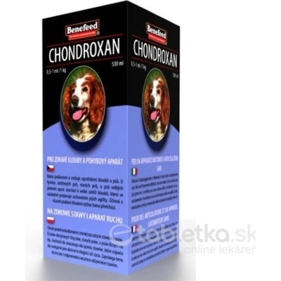 Chondroxan psy sol. 500 ml - zmiernenie bolesti kĺbov