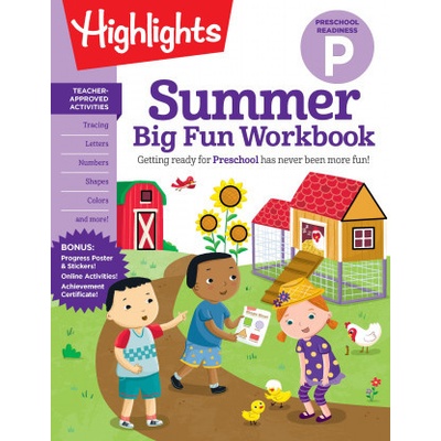 Summer Big Fun Workbook Preschool Readiness (Highlights Learning)(Paperback)