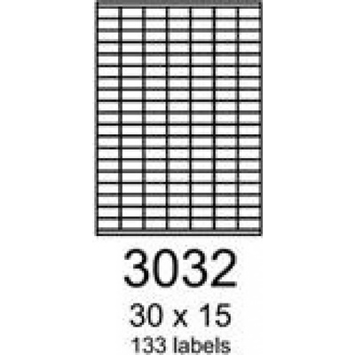 Stitky 30x15 žlté flourescentne R01313032A R0131.3032A