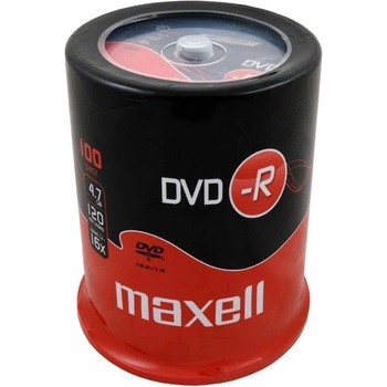 Image 1 of Maxell DVD-R 4.7 GB, 100 броя, ML-DDVD-R4.7-100PK-CAKE (ML-DDVD-R4.7-100PK-CAKE)