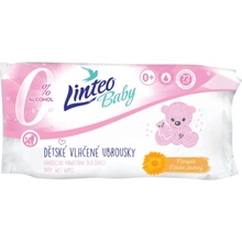 Linteo Baby Přírodní Dětské Vlhčené ubrousky s měsíčkem lékařským 72 ks