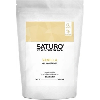 Saturo Plant-based Protein Meal vanilka 1430 g