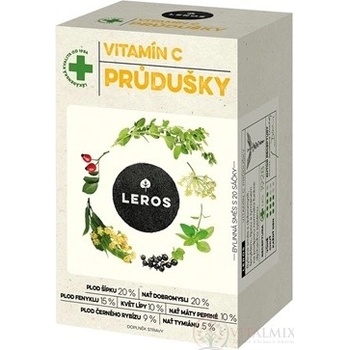 Leros Vitamin C průdušky 20 sáčků