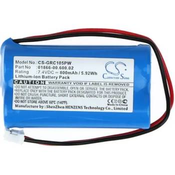 Image 1 of Cameron Sino Батерия за компютър за поливане GARDENA C1060 plus Solar 7.4V 800mAh Cameron Sino (CS-GRC105PW)