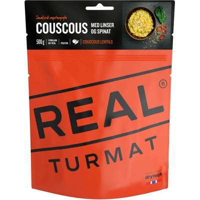 Real Turmat Кускус с леща и спанак (Couscous with Lentils and Spinach)