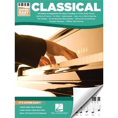 Super Easy Songbook Classical noty na super snadný sólo klavír