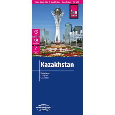 mapa Kazakhstan 1:2 mil.