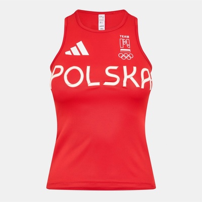adidas Women's Tank Vest - Better Scarlet