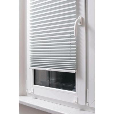 STUZA Plisé roleta EasyFix, bílá, 85 x 130 cm