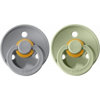 Bibs Colour kaučuk Sage Cloud Noční 2 ks