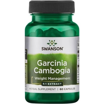 Swanson Garcinia Cambogia, 80 mg, 60 капсули, Swanson (SW1578)