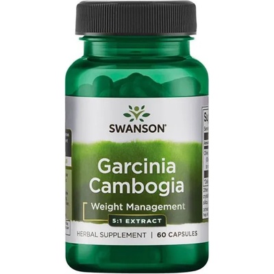 Swanson Garcinia Cambogia, 80 mg, 60 капсули, Swanson (SW1578)