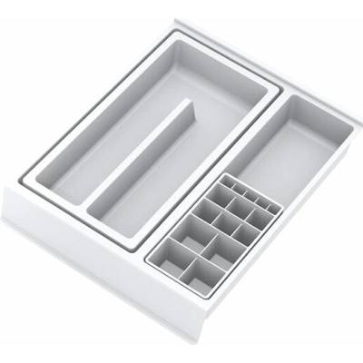 GOLLINUCCI Koupelnový organizér s příslušenstvím 270mm 308x242x53mm bílá (GOLLINUCCI Koupelnový organizér s příslušenstvím 270mm 308x242x53mm bílá)