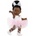 Llorens 28029 Doll Zoe ballerina flowers